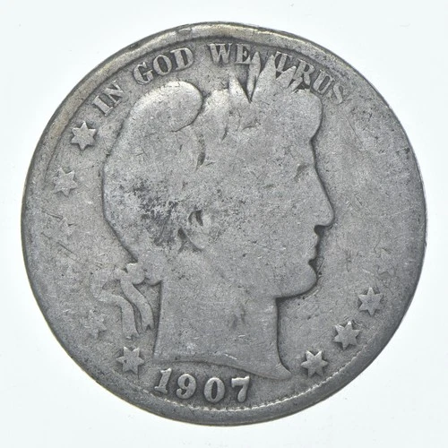 1907-S Barber Half Dollar Estate Coin Collection *337