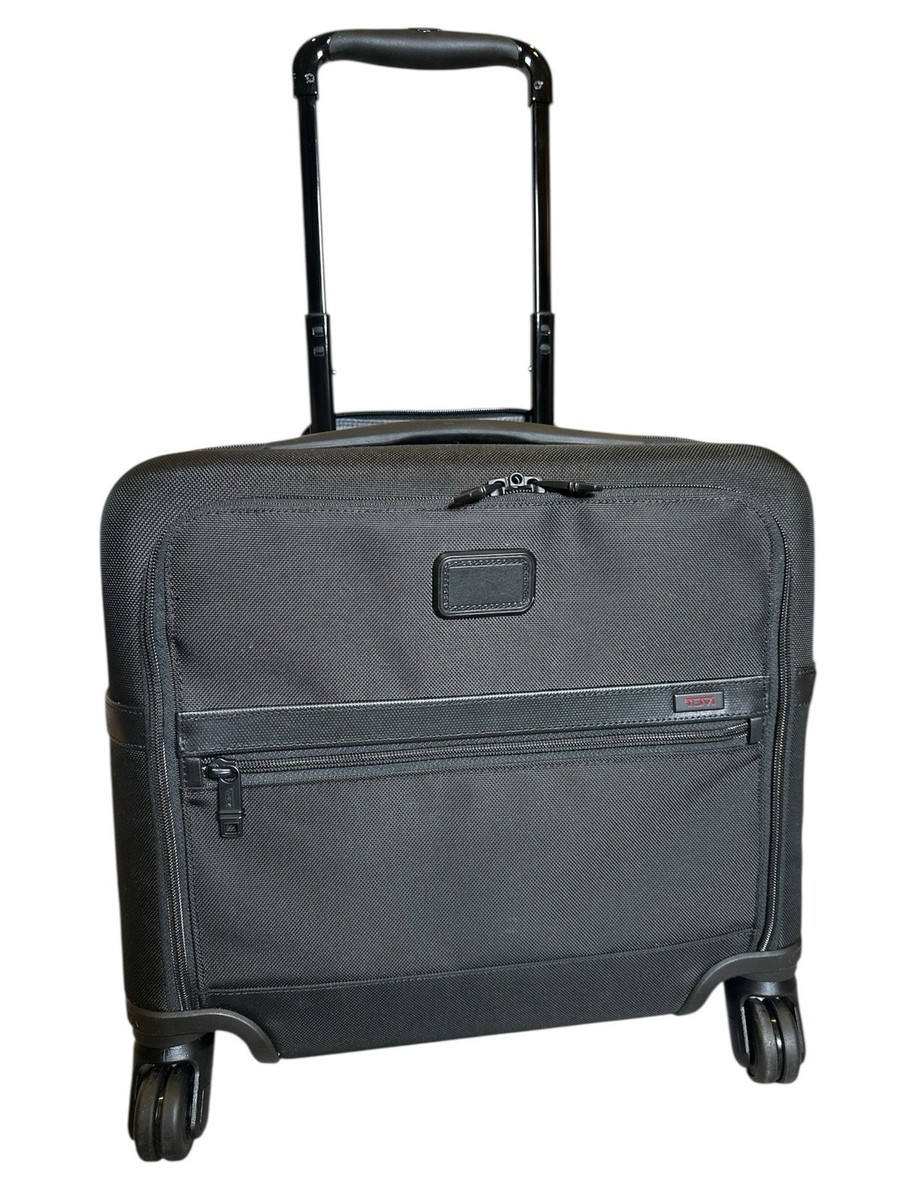 Tumi Alpha II Compact 4-Wheeled Briefcase 26624D2 - Excellent | eBay