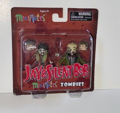 Jay and Silent Bob Minimates Zombies 2-Pack: Zombie Jay and Zombie Silent Bob