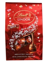 LINDOR Milk Chocolate Truffles 15.2 oz. Irresistibly Smooth Chocolate Truffles