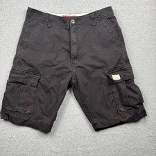 Levi  s Cargo Shorts Men  s 34 Black Vintage Y2K Utility Baggy Classic