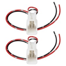 NuIth Front Speaker Wiring Harness Adapter Connector for Toyota 10-23 White