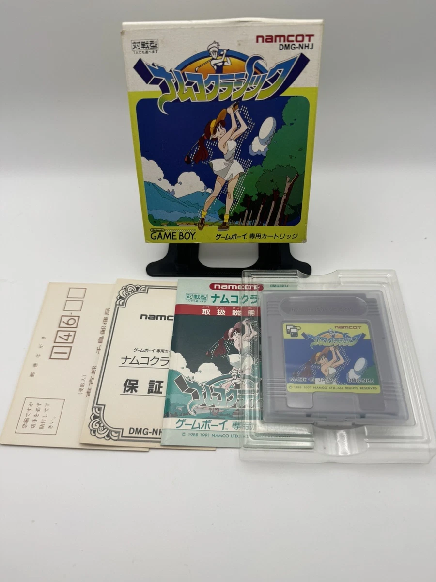 Namco Classic (Namco Classic Golf) Nintendo Game Boy NTSC-J Japón CIB Vendedor del Reino Unido