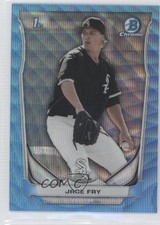 2014 Bowman Draft Chrome Blue Wave Refractor Jace Fry #CDP80 0b3