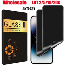 Wholesale Privacy TPU Hydrogel Screen Protector For iPhone 17 16 15 14 13 12 Pro