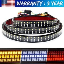 60" Truck Tailgate LED Light Bar Brake Reverse Turn Signal Stop Tail Strip 60in