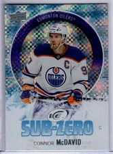 2023-24 Upper Deck Ice Connor McDavid Sub Zero Card # SZ-8