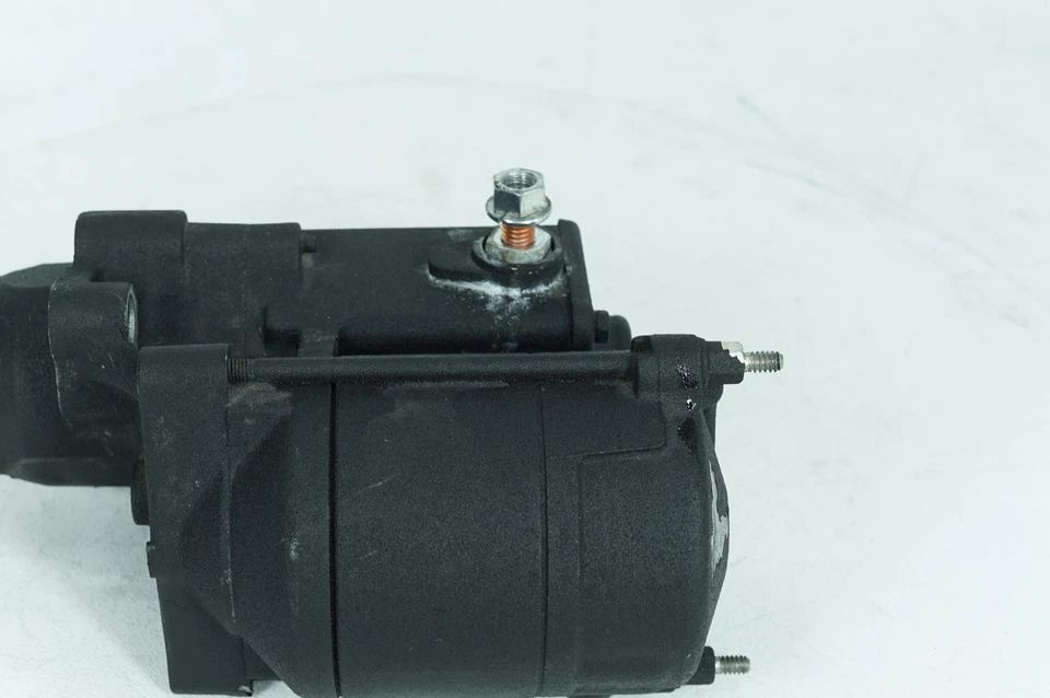 Harley Dyna 2016 FXDWG Wide Glide OEM motor de arranque negro 31618-06A Foto 4 de 4