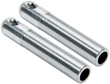 Allstar Performance 18494 Repl LW Alum Pins 1/2in Silver 2pk
