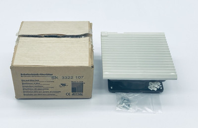 RITTAL SK 3322.107 Cooling Fan & Filter Unit 230V 50/60Hz .11/.12A 18/19W