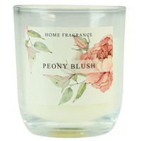 Duftkerze Im Glas Mit Blumigem Aroma Pfingstrosen Geschenkidee