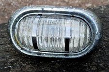 Back Up Light Lens Base Chrome Pontiac 1953-54 Guide B2-53 Glass Back Up Light Lens Base Chrome Pontiac 1953-54 Guide B2-53 Glass