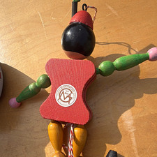 M. Gschnitzer Wooden Articulated Puppet Doll Marionette Jointed Figure