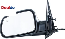 Left Driver Side Textured Heated Mirror Compatible with 99-04 Jeep Grand Cheroke