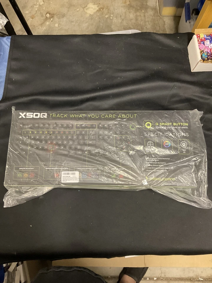 Das Keyboard X50Q Programmable RGB Mechanical Keyboard for Work & Gaming, Soft T - Image 2 of 3