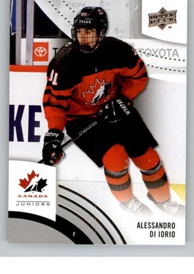 2025 Upper Deck Team Canada Juniors Hockey Cards Pick From List