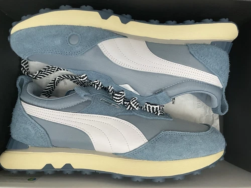 Denim sbiadito stellare PUMA AMI x Rider FV taglia 9 5