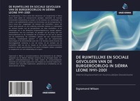 Sigismond Wilson | De Ruimtelijke En Sociale Gevolgen Van De Burgeroorlog In...