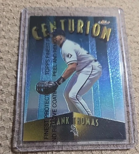 1998 Topps Finest Centurion #C11 Frank Thomas White Sox HOF 378/500 Not Peeled