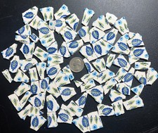 Mosaic Broken China Vintage Blue and Green 83 Pieces
