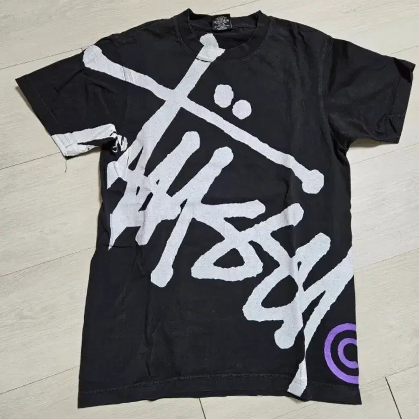 Stussy Men's Short Sleeve T-Shirt, Size S, Black
