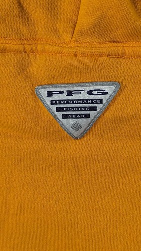 Columbia PFG Fish Flag Tennessee Volunteers Football Fleece Hoodie Mens Large L - Bild 10 von 11