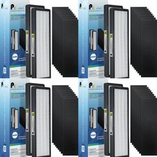 FLT4825 Replace FilterB Compatible GermGuardian 2Filter+8Carbon Pre-Filters, 4PK