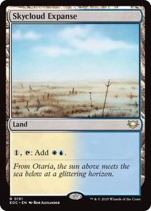 Skycloud Expanse 181/230 Edge of Eternities Commander Rare