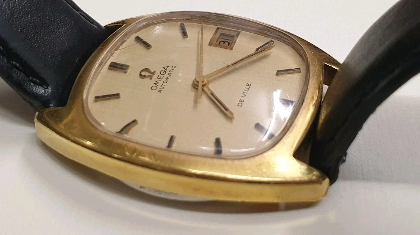 Omega — 1968 Omega Cal 565 Automatic Vintage Watch Running but Date Function Not Working
