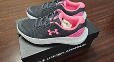Girls Under Armour Surge 4 Running Shoe Size 6Y - Pink