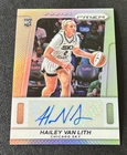 Hailey Van Lith 2025 Panini Prizm WNBA Silve Throwback Signatures Rookie RC Auto