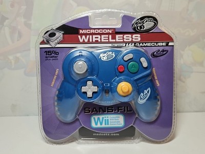 Mad Catz Nintendo Wii GameCube Wireless Microcon Controller & Receiver - NEW