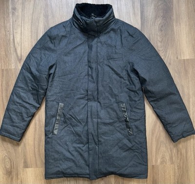 Mackage Down Parka Coat Charcoal Gray Sz 42 Winter Jacket
