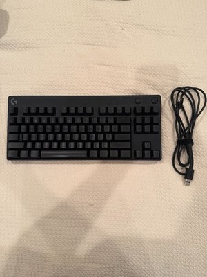 Logitech G Pro TKL Mechanical Wired RGB Keyboard GX Blue Clicky Switch
