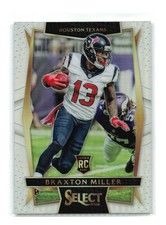 Braxton Miller - 2016 Panini Select #58 Prizm Silver RC - Houston Texans
