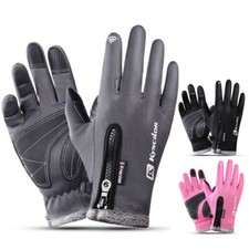 -10 Windproof Thermal Gloves Winter Touch Screen Warm Ski Gloves for Women Men