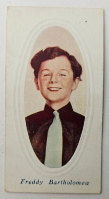 1936 Godfrey Phillips Screen Stars Embossed Series A #29 Freddy Bartholomew (A)