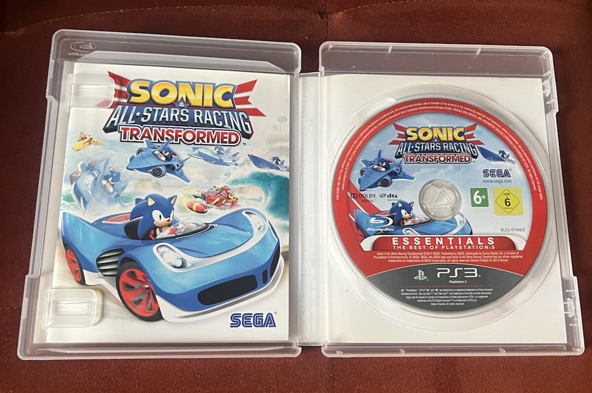 Sonic Unleashed Sonic Sega All Stars Racing Transformed PS3