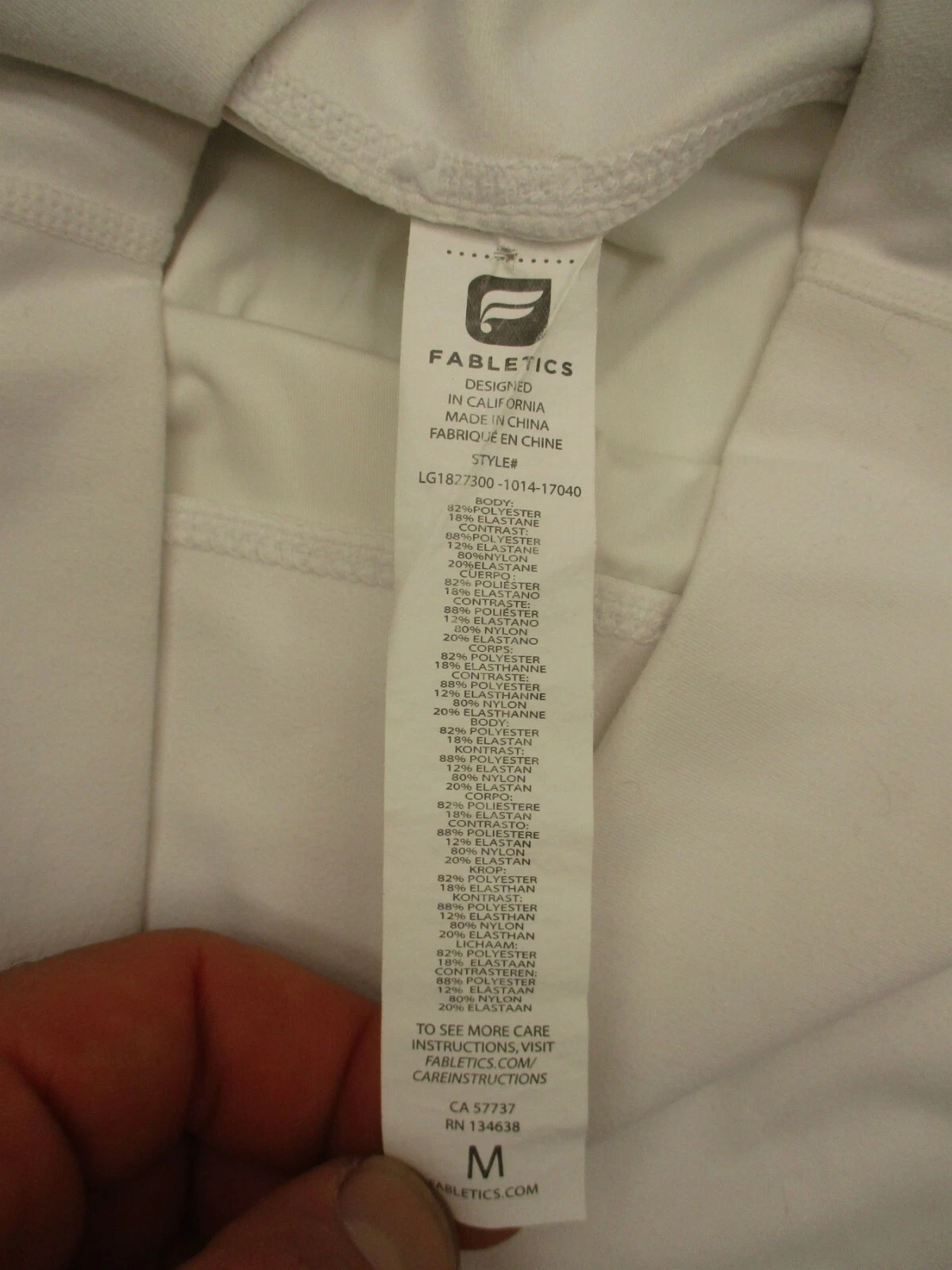 fabletics stretch pull on gathered leg leggings