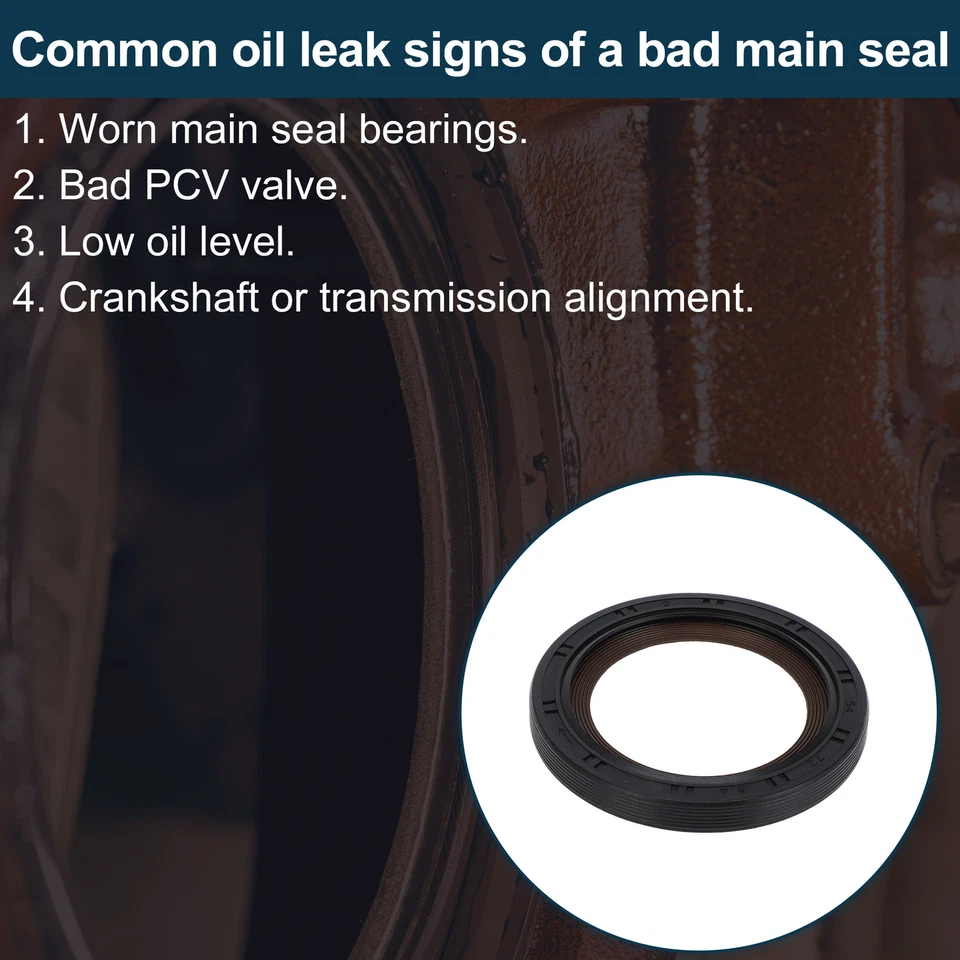 Sello de aceite del cigüeñal delantero de 1 pieza para Chevrolet Silverado No.12634614 sello principal Foto 3 de 4