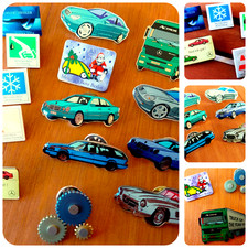 Mercedes Benz Daimler Pin Badge Vintage W210 Car Truck Tail Fin Actros