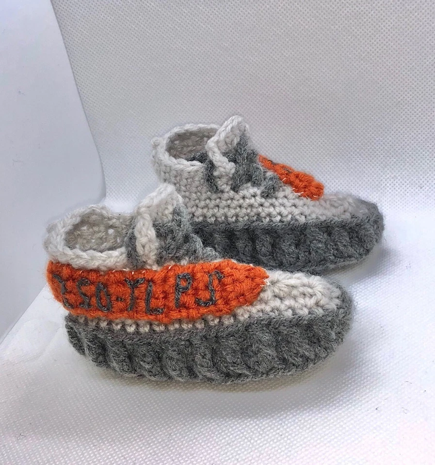 Zapatos informales infantiles recién nacidos bebé niño niña zapatos para cuna SPLY 350 naranja gris  Foto 4 de 4