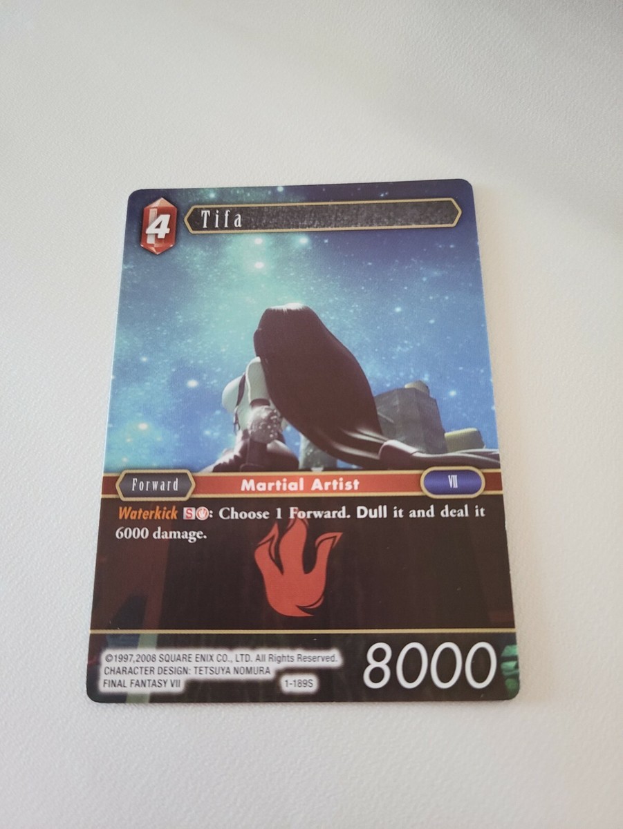 Final Fantasy TCG Tifa 1-189S - NEAR MINT | eBay