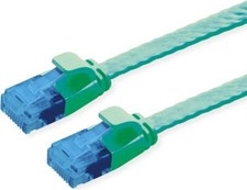 Patchkabel VALUE Cat.6A (EA-Klasse) UTP extra flach grün 3m (21.99.2043)
