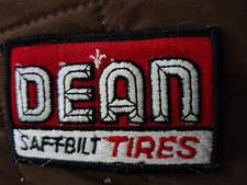 Dean Saf-t-bilt Tires Vintage Patch 3.5 X 2 Daily Shipping Wtracking