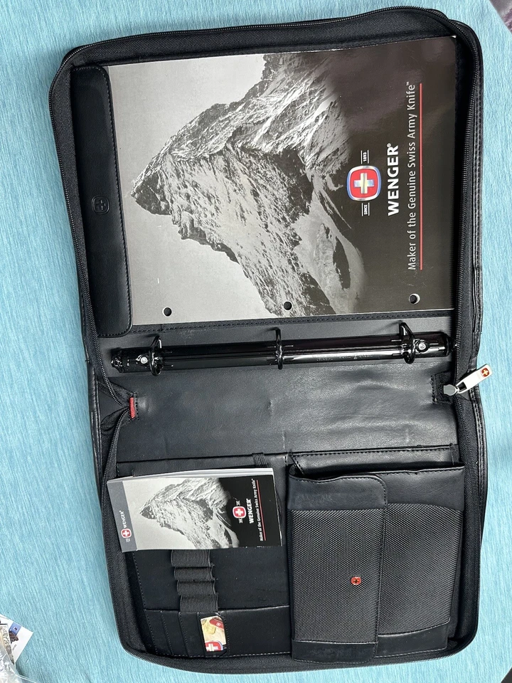 Swiss Gear Wenger Estuche para Laptop 17” Negro Maletín Bolsa de Viaje Nuevo sin Etiquetas Foto 4 de 4