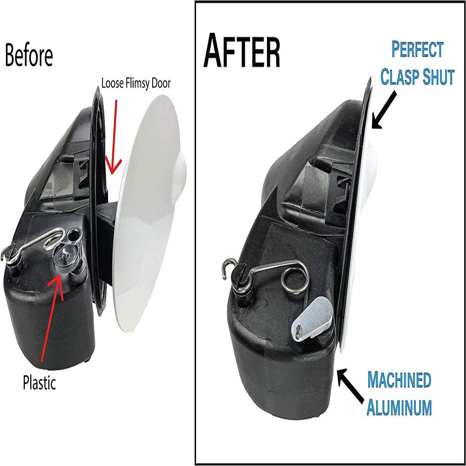 Permanent Repair for Ford F150 200914 Fuel Door Repair Hinge Kit Loose