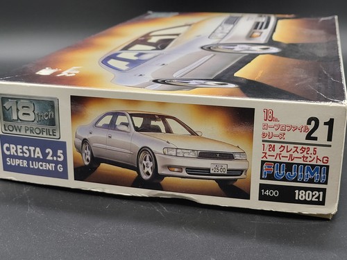 Fujimi CRESTA 2.5 Super Lucent G 1993 Vintage Modellbausatz in OVP 18021 1:24 - Bild 3 von 3