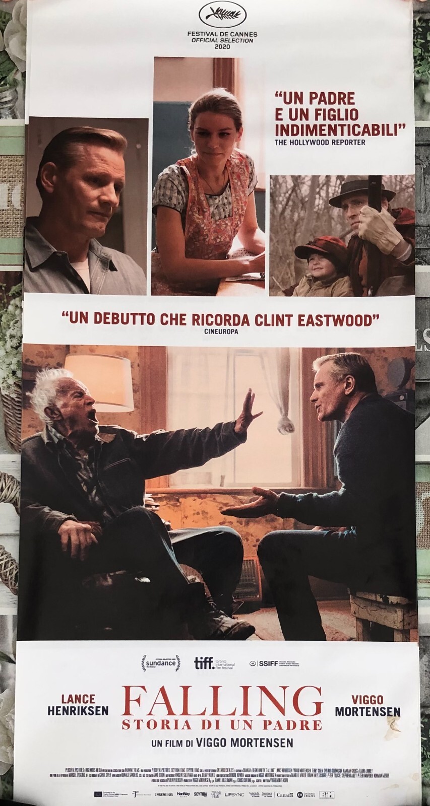 Locandina originale film Falling - Storia di un padre (2020) - Regia di Viggo Mortensen