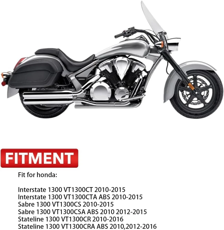 Protector de motor Highway Crash Bar cromo apto para Honda Fury VT1300CX 2010-2024 PERSONALIZADO Foto 4 de 4